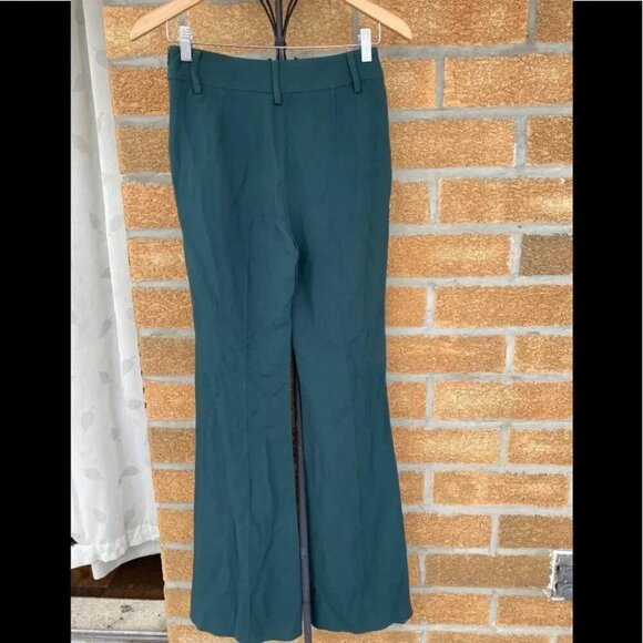 Les copains green teal atrovirens trousers size 2 - Picture 6 of 14